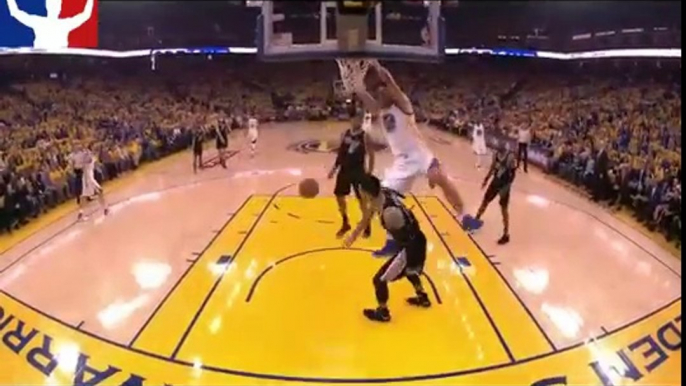 Zaza Pachulia Injury Spurs vs Warriors Game 2 May 16, 2017 NBA Playoffs