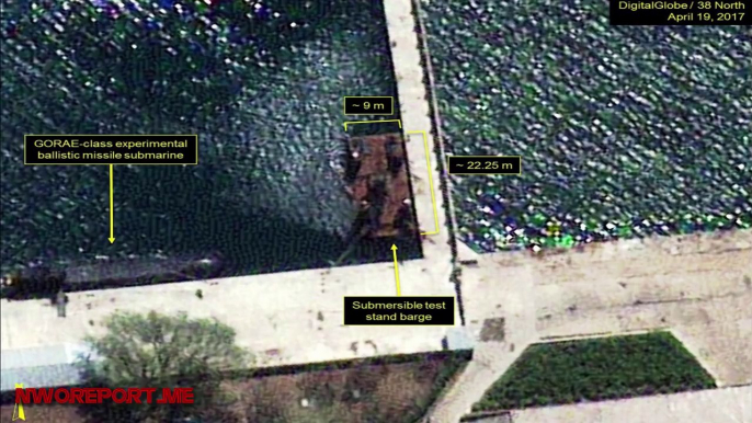 Satellite images show North Korea Prepping submarine missiles capable of hitting