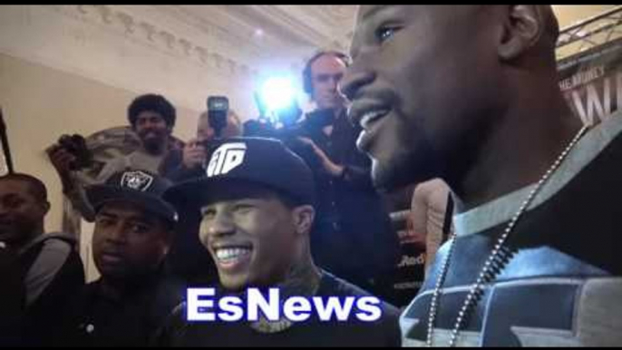 Floyd Mayweather To Walsh Brothers: I'll Slap Both Of You Bitches!  EsNews Boxing