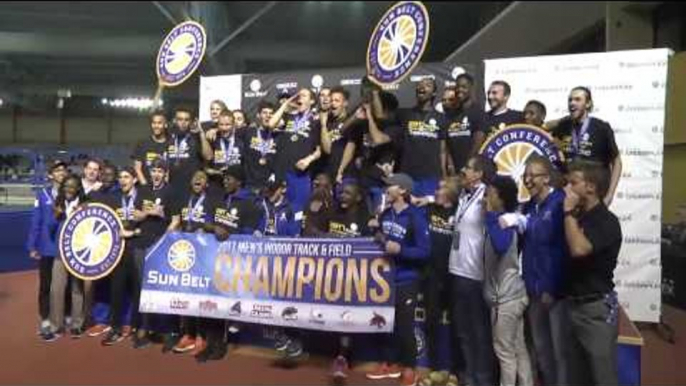 2017 Sun Belt Conference Men's Indoor Track and Field Championship Recap