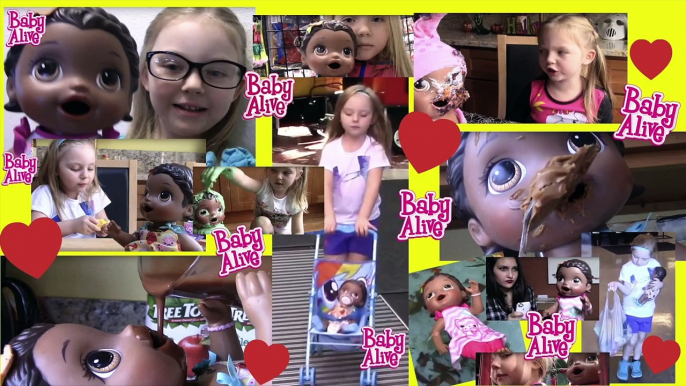 BABY ALIVE goes BOWLING! The Lilly and Mommy Show! The TOYTASTIC Sisters. Funny skit.