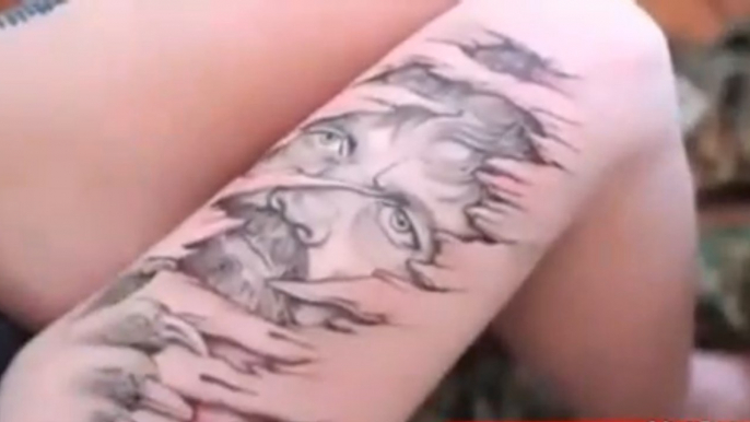 Tattoo On Body. Amazing