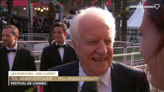 André Dussollier "C'est une joie de participer à ce 70ème anniversaire" - Festival de Cannes 2017