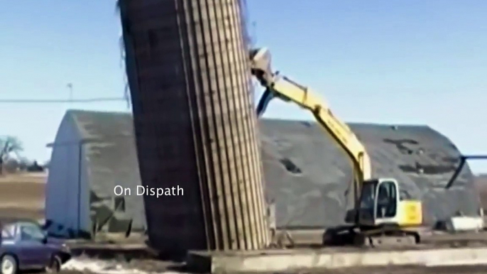 Shocking Construction Demolition Gone Wrong caught on tape