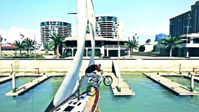 GTA 5 - BMX FREE2 (GTA V BMX Stunts Montage)