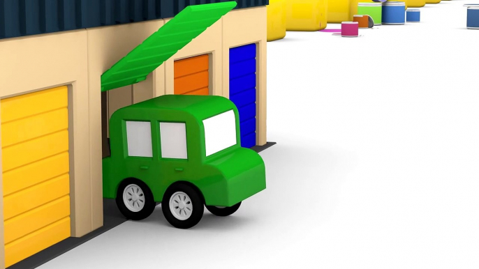 Cartoon Cars - STICKY JELLY SWEEPING TRUCK! Construction Cartoons for Children - Kids Cars