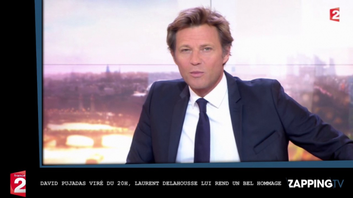 David Pujadas viré du 20h, Laurent Delahousse lui rend un bel hommage