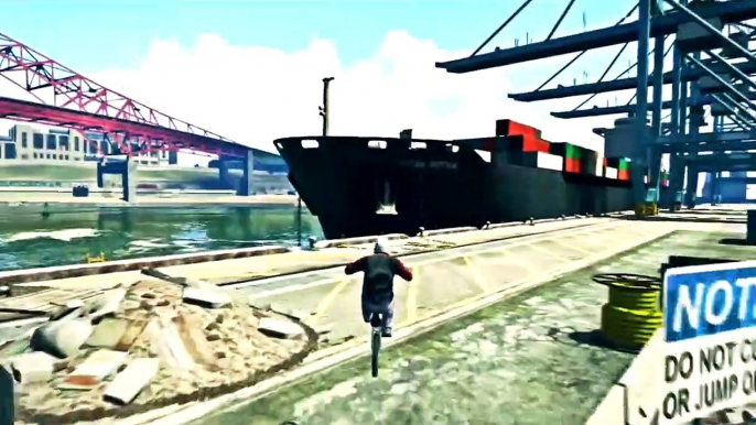 GTA 5 - X FREESTYLE 2 (GTA V BMX Stunts Montage)