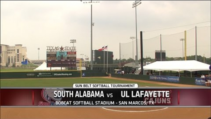 2015 Sun Belt Softball Championship: UL Lafayette vs. South Alabama Semifinal Highlights