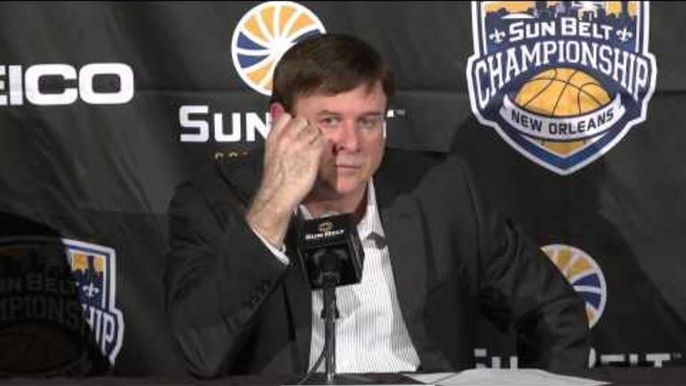 2015 Sun Belt Women's Basketball Championship: Quarterfinal Press Conference (UALR vs Georgia State)