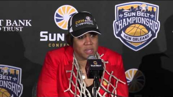 2014 Sun Belt Women's Basketball Championship Press Conference