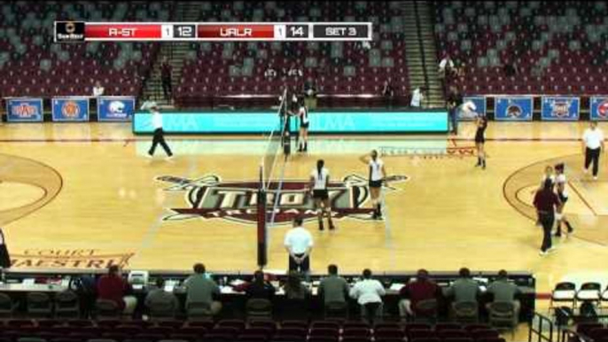 2013 Sun Belt Conference Volleyball Championship  - Match 1 A-State vs. UALR