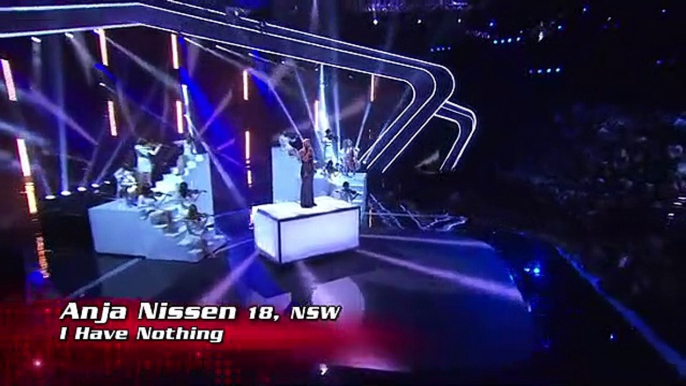 Anja Nissen Sings I Have Nothing The Voice Australia 2014