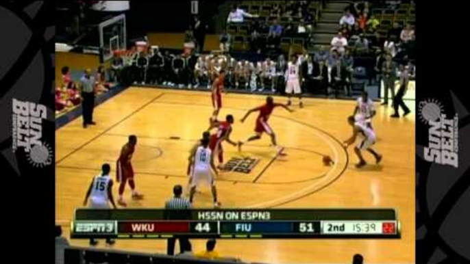 02/16/2013 WKU vs FIU Men's Basketball Highlights