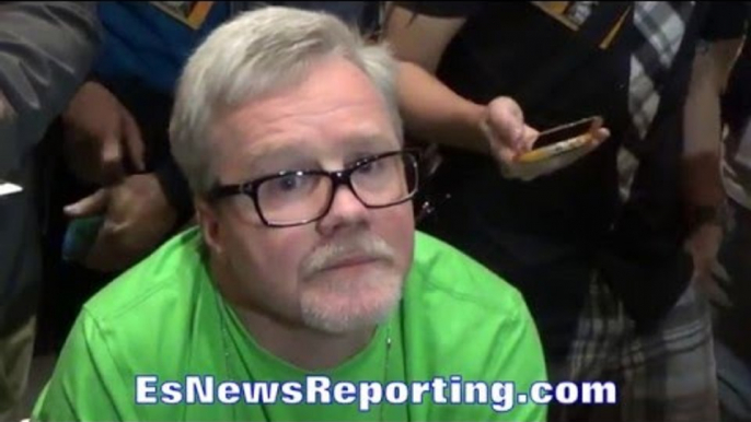 FREDDIE ROACH "BIG FIGHTS IS WHAT WE LIVE FOR!" HOPES MAYWEATHER FIGHT "COMES AROUND 1 MORE TIME..."