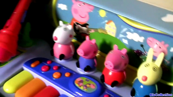 Peppa Pig Keyboard Piano with Microphone Peppa's Friends Juguete teclado con Micrófono de Pig George-cArE