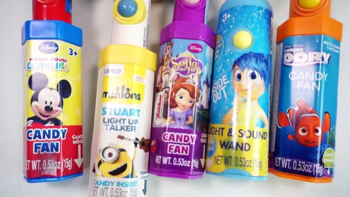 Colors PEZ Disney Candy Fan Mickey Mouse Sofia Princess Finding Nemo Inside Out Minions Toy-p_QzLIb1