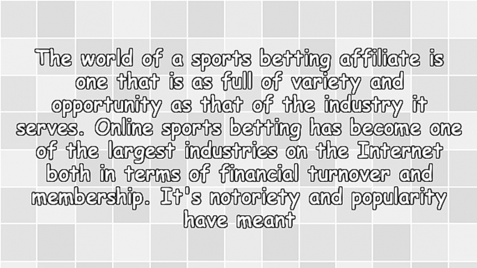 Sports Betting Affiliate Program Secrets: Super Online Gambling Affiliates