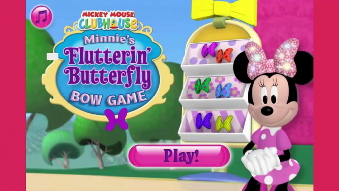 Mickey Mouse Clubhouse Full Game Episodes of Minnies Flutterin Butterfly Bow - Complete