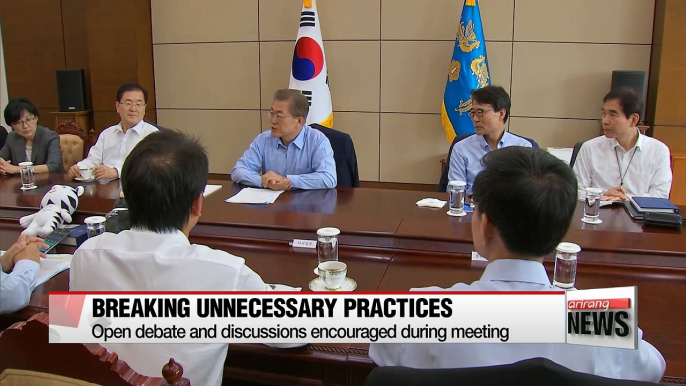 Pres. Moon to Cut Special Allowance Allocated to Pres. Secretary's Office to Fund Job Creation