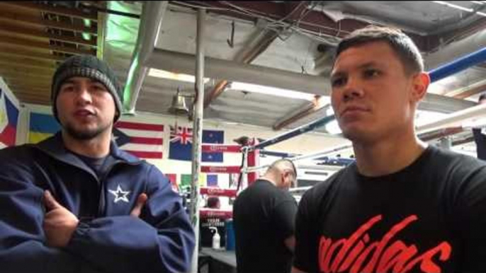 Oscar Molina & Alex Luna Future Boxing Champs EsNews Boxing