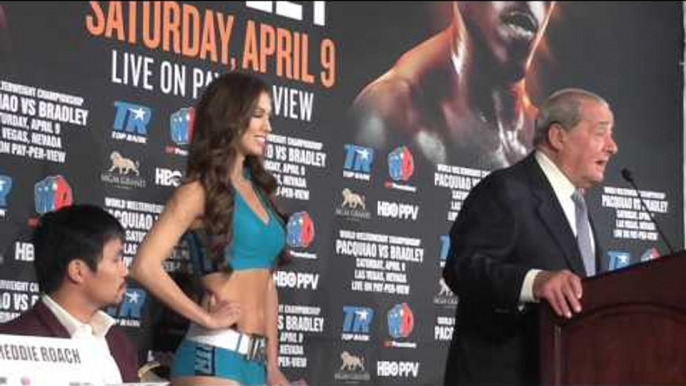 bob arum telling fans buy tix they will be going fast EsNews Boxing