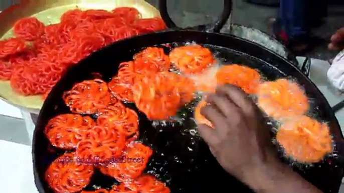 Bengali Sweet AMRITI ( Imarti ) - Indian Street Food Kolkata - Street Food India