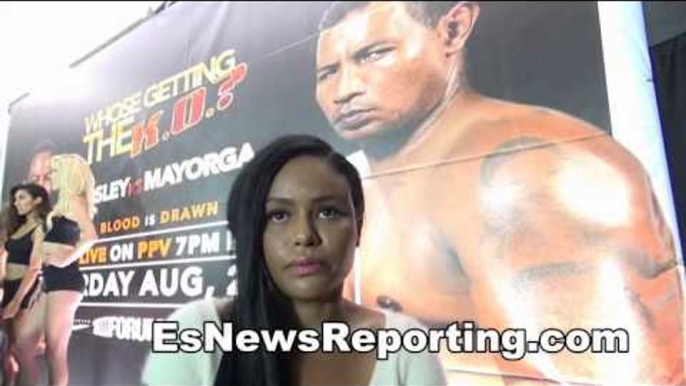 Shane Mosley GF Willing To Pay Mayorga 10K To Beat Him up - EsNews