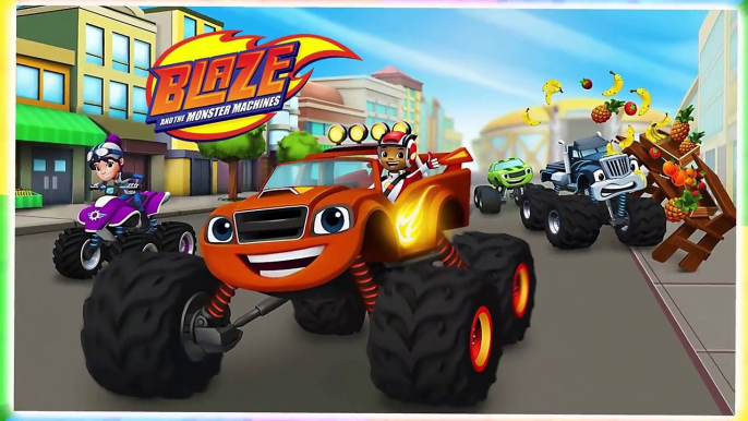 Blaze and The Monster Machines 2 Finger Family - Nursery Rhymes for Children