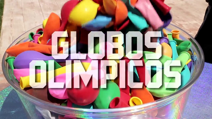 GLOBOS OLÍMPICOS - SALTOS al AGUA vs CAMA ELÁSTICA