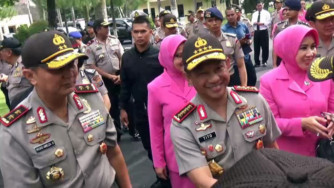 MEDAN - KAPOLRI KUNJUNGAAN KE POLDA SUMUT