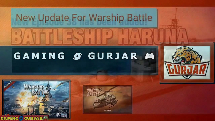 Warship Battle Haruna - Boss Attack & Weapons Deta