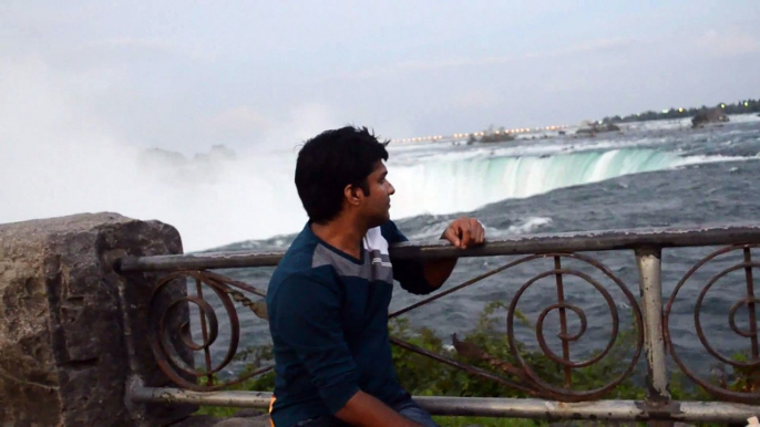 An Evening at Canadian Horseshoe Falls Niagara Falls Ontario