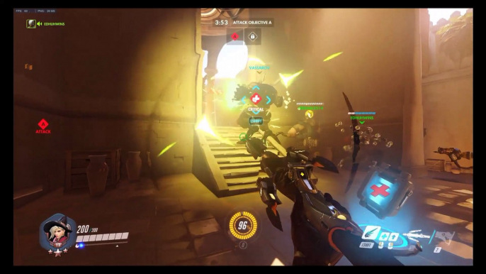 Overwatch: Mercy hiding in plain sight