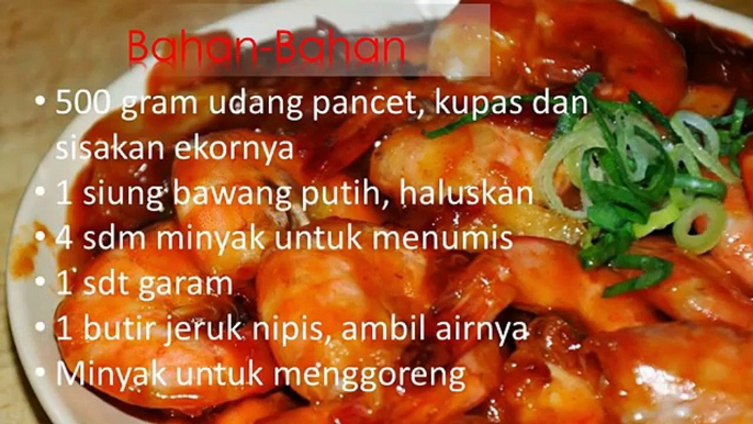 22.Cara Membuat Udang Asam Manis Pedas Resep Masakan Tradisional Indonesia Sehari Hari Praktis & Enak