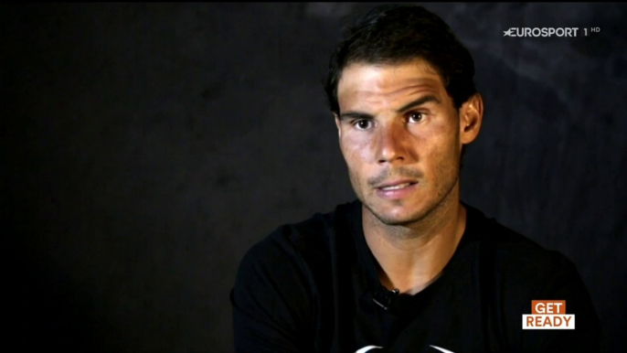 Rafael Nadal Interview for Eurosport before Roland Garros 2017 (in Spanish)