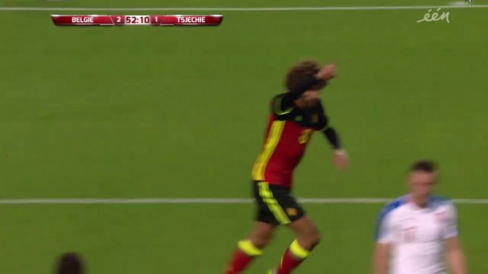 2-1 Marouane Fellaini Goal HD - Belgium vs Czech Republic 05.06.2017 HD