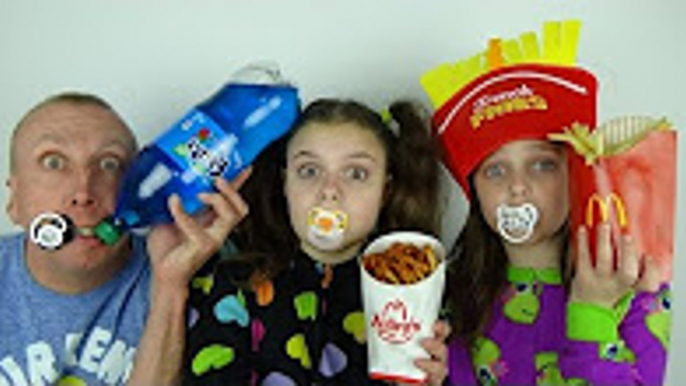 Bad Baby French Fry Soda Challenge Curly Chili Cheese Fries Victoria Annabelle Toy Freaks - Bad Baby