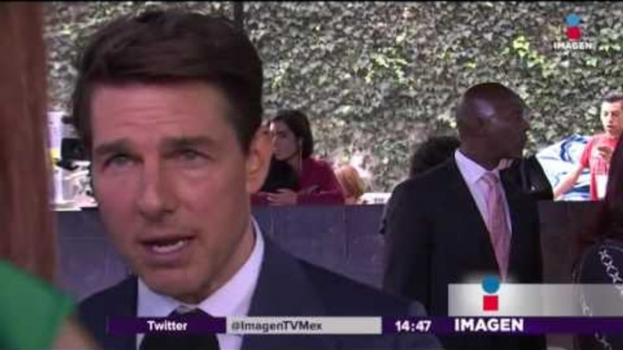 Tom Cruise viene a México a promocionar "La Momia" | Imagen Noticias con Yuriria Sierra