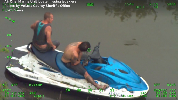 Stranded Jet Skiers Rescued After More Than 12 Hours in Volusia County