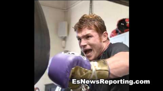 Saul Canelo Alvarez Jose Lopez Marcos Maidana in Las Vegas