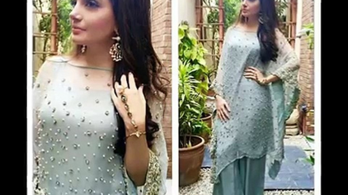 Latest Pakistani Party Wear Dresses Fashion Of 2017