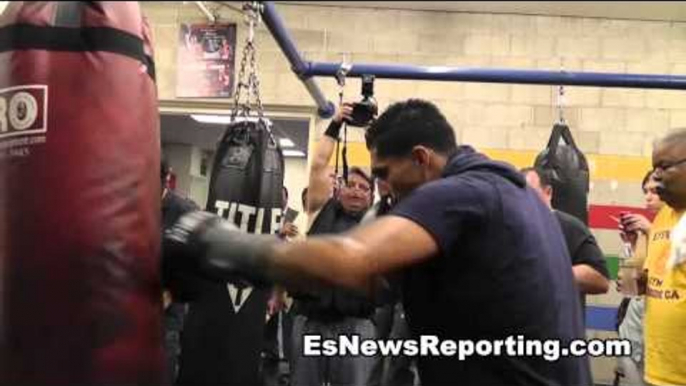 canelo alvarez vs josesito lopez workout