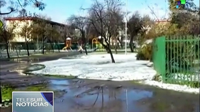 Argentina: fuertes nevadas provocan corte de luz en diversas ciudades