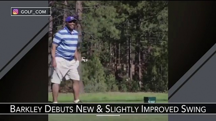 Charles Barkley est un peu moins ridicule au golf