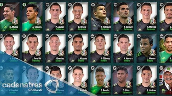 Los convocados del 'Tuca' Ferretti a la Selección Mexicana