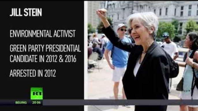 Arrest warrant issued for Green Party presidential candidate Jill Stein