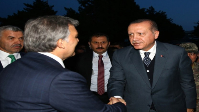 Cumhurbaşkanı Erdoğan Ile Abdullah Gül Yan Yana