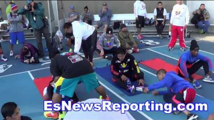 manny pacquio ripped for floyd mayweather fight -  esnews boxing