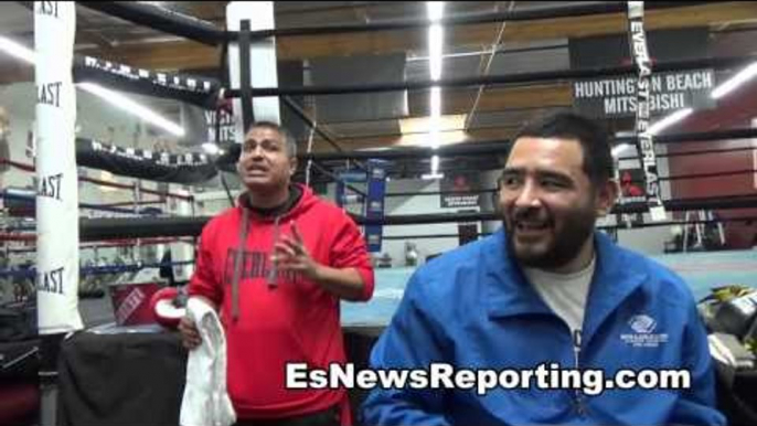 reaction to floyd mayweather and manny pacquiao first face to face meeting - EsNews